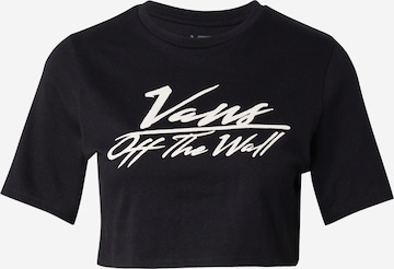 VANS T-shirt i svart: framsida