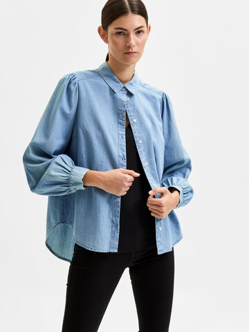 SELECTED FEMME Blouse 'Tammy' in Blauw