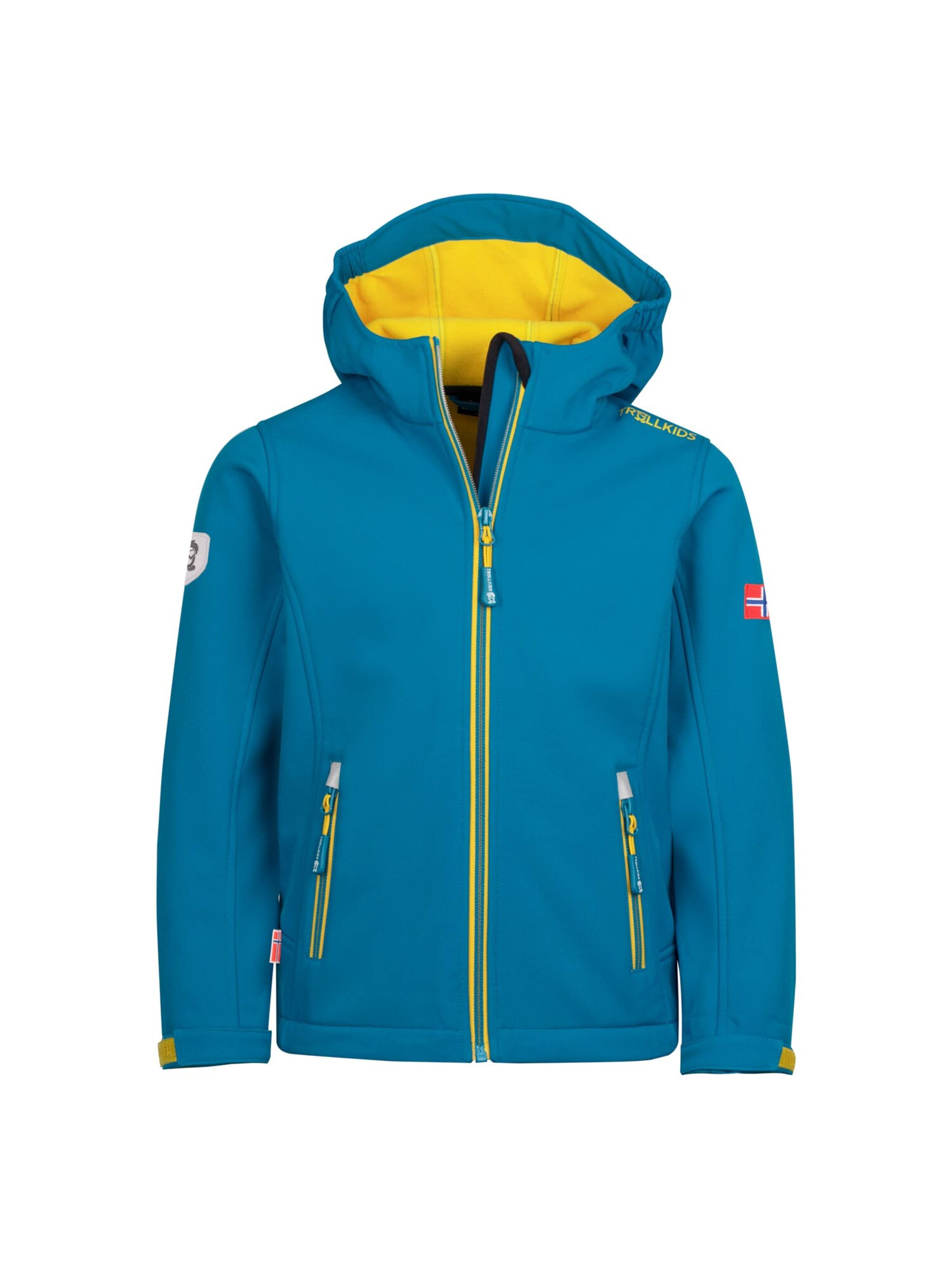 TROLLKIDS Outdoor jacket in Blue: front