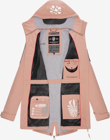 MARIKOO Weatherproof jacket 'Ulissaa' in Pink