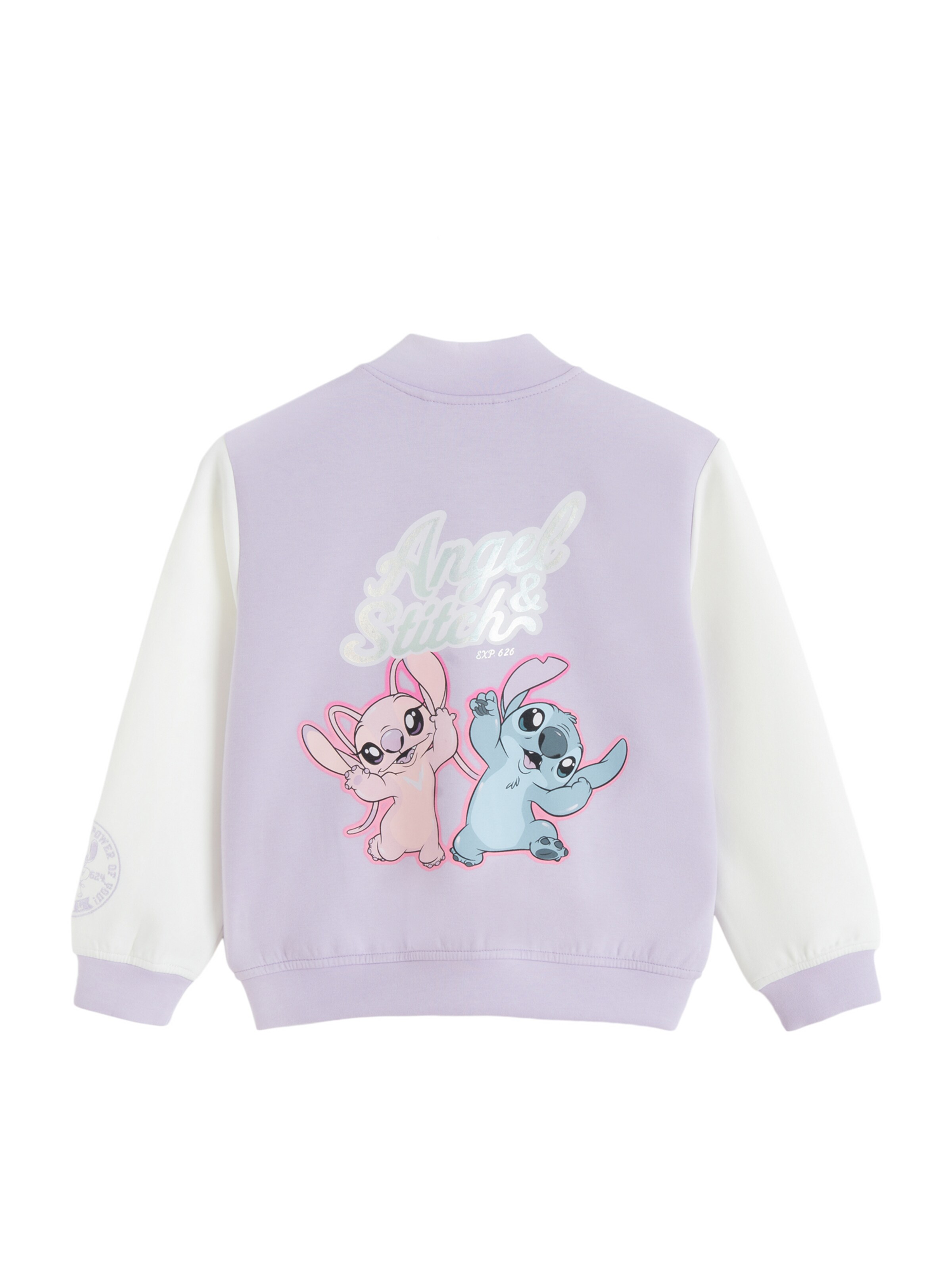 Veste de survêtement Cool Club en violet : derrière