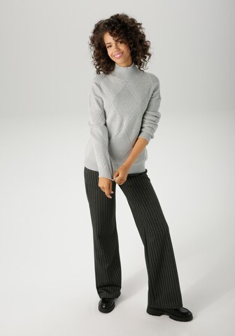 Aniston CASUAL Pullover in Grau