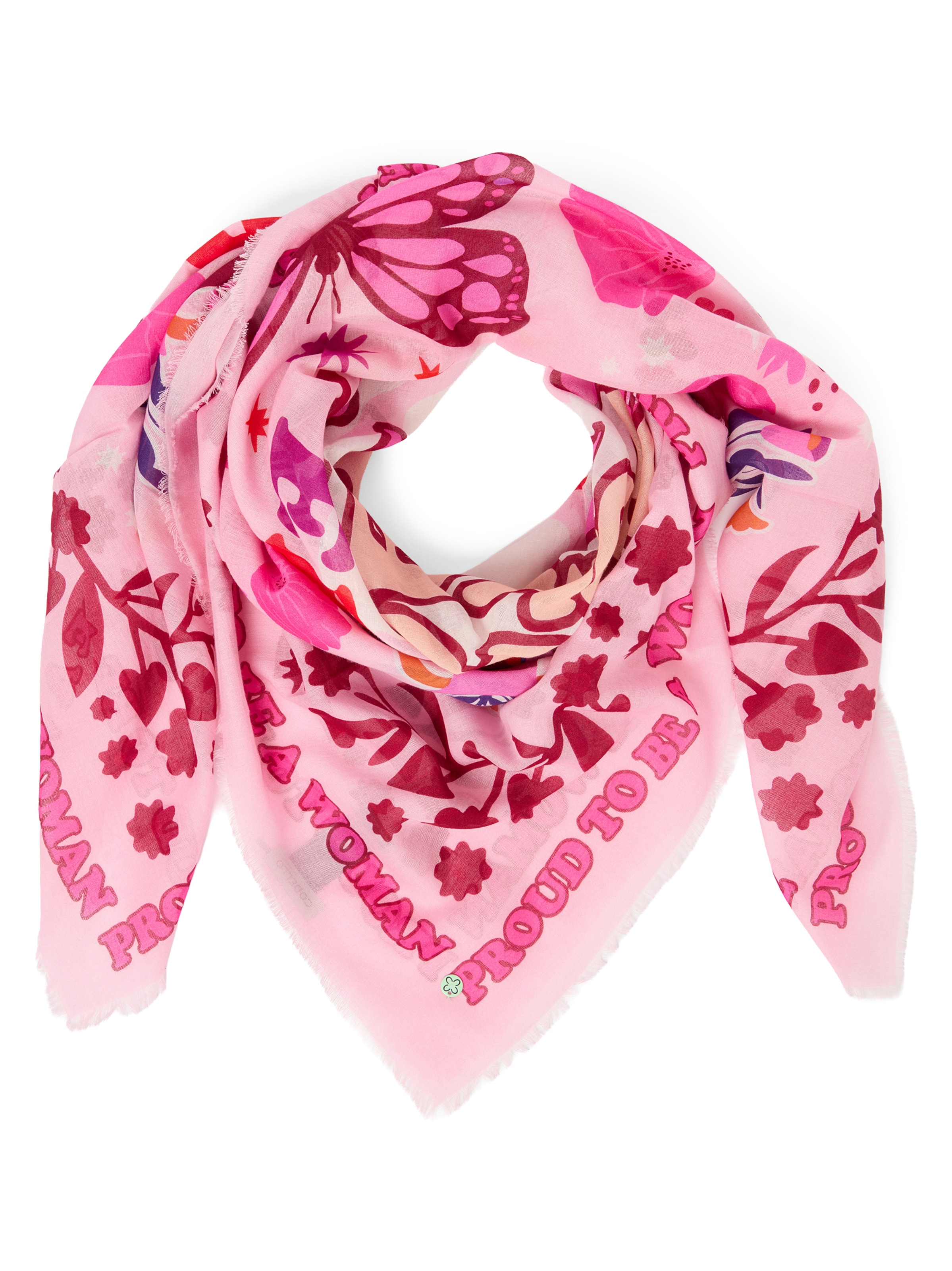 CODELLO Tuch in Pink: Vorderseite