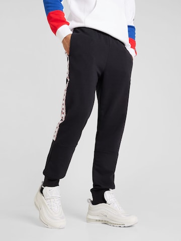 Champion Authentic Athletic Apparel Tapered Παντελόνι σε μαύρο: μπροστά