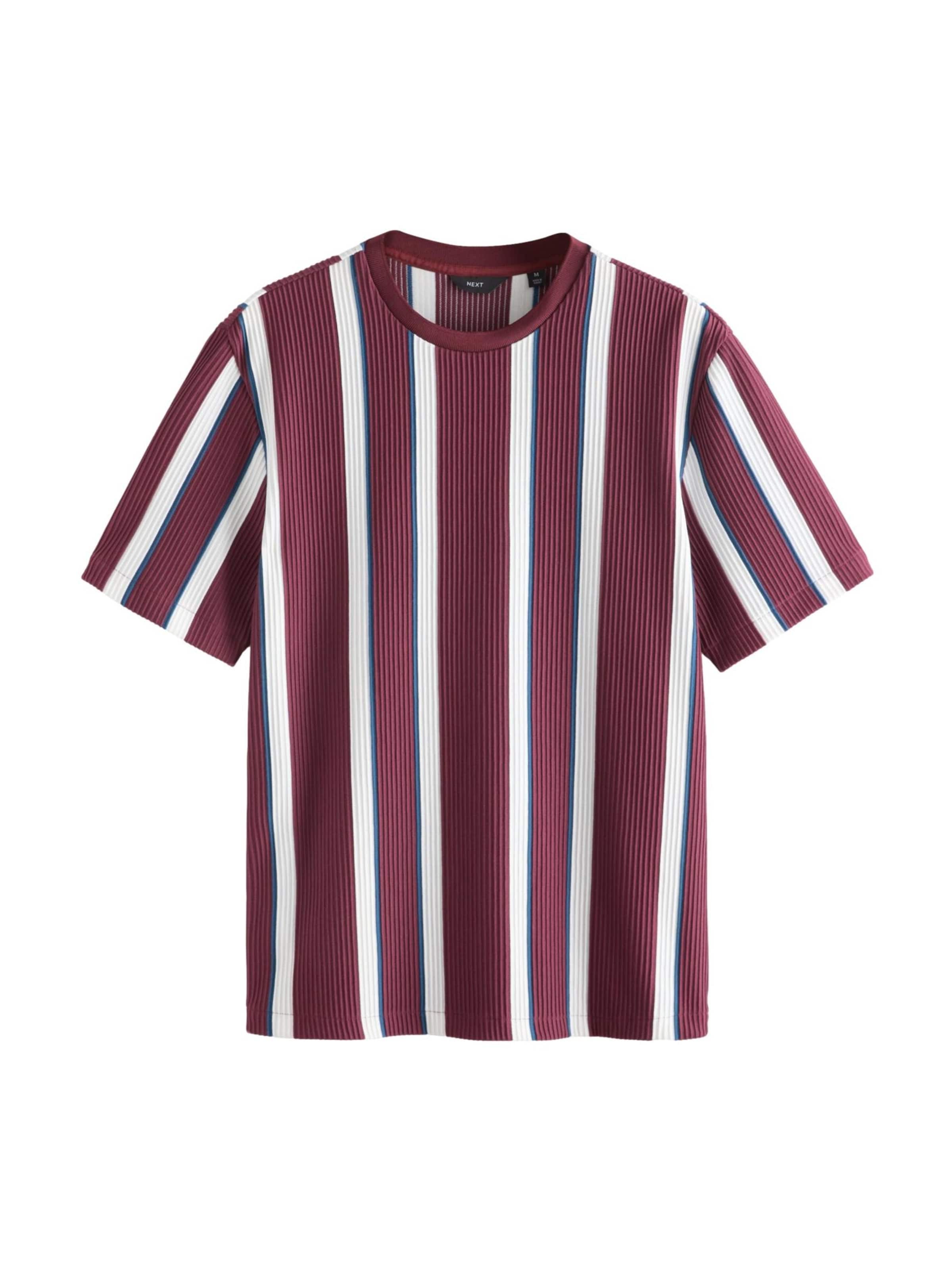 Next Camisa em XS em azul real / vermelho rubi / branco, Vista do artigo