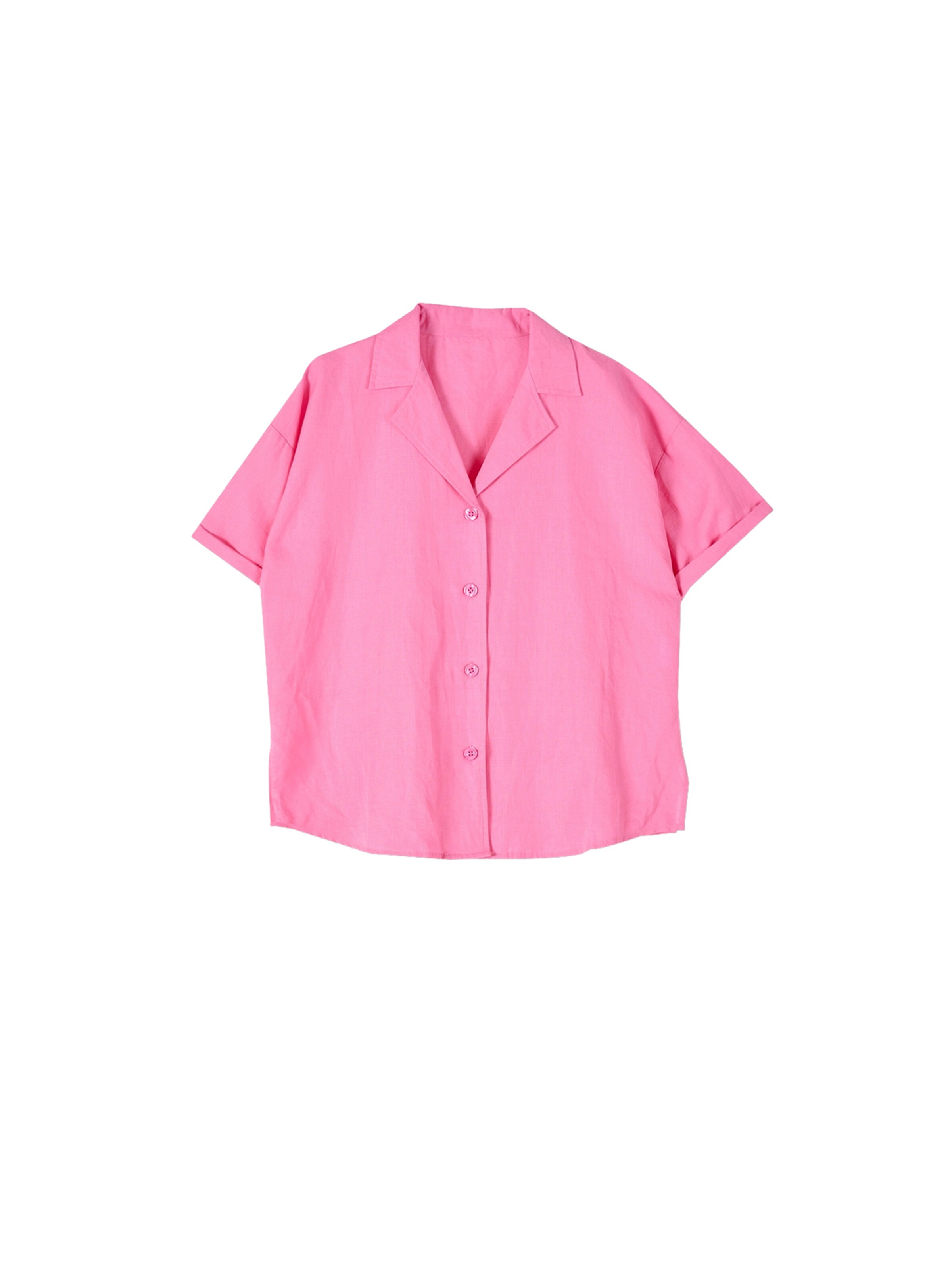 Camomilla Italia Blouse 'CHORT' in Roze: voorkant