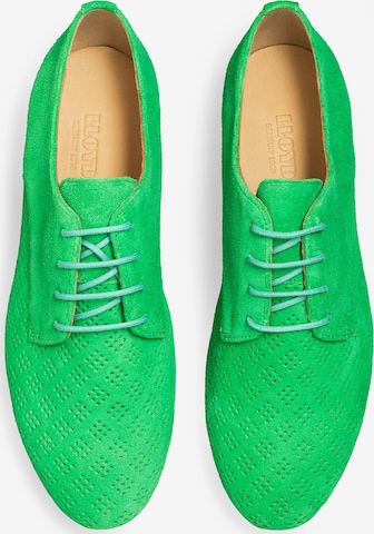 LLOYD Lace-Up Shoes in Green