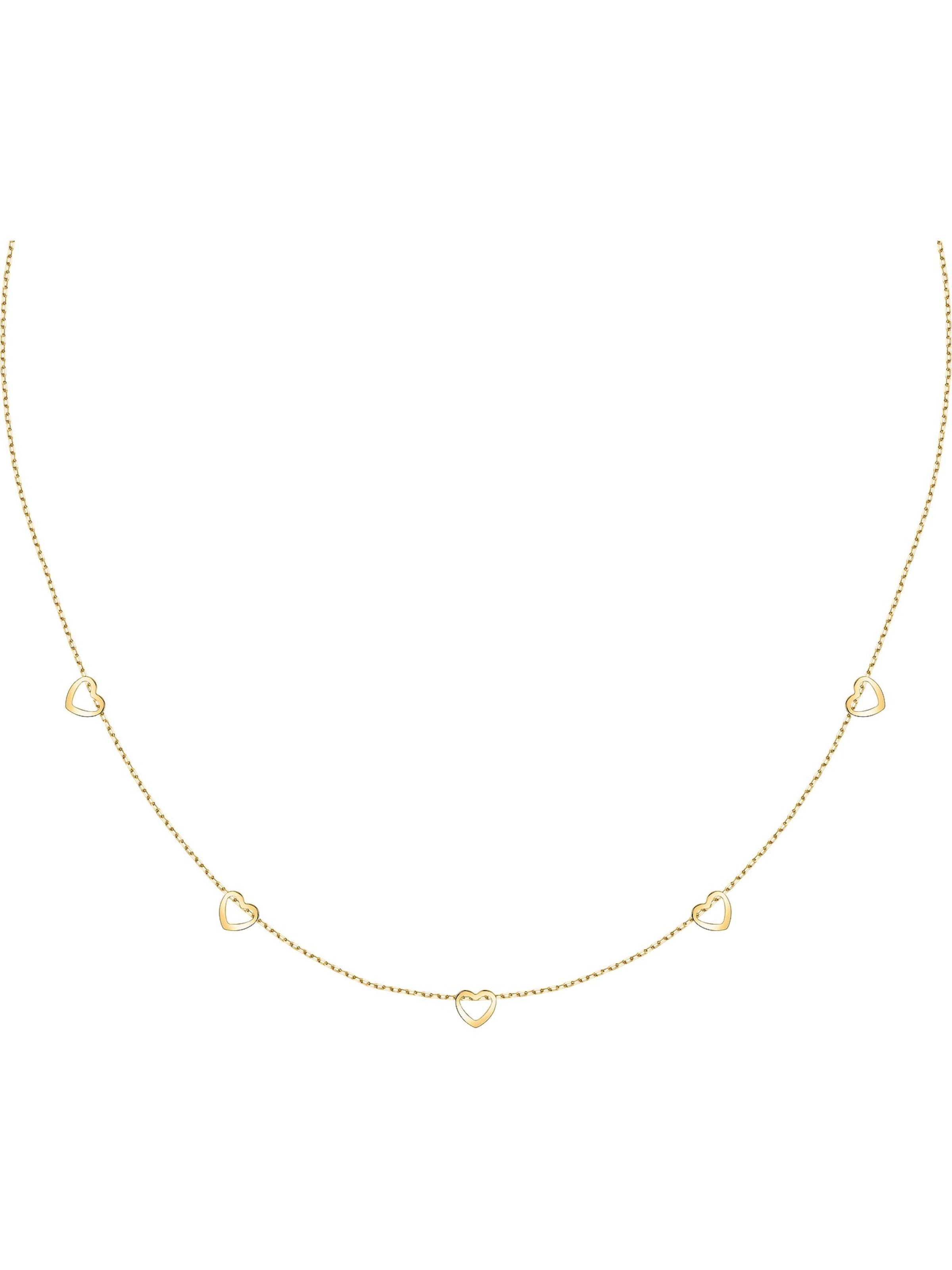 CHRIST Kette in Gelb: Vorderseite