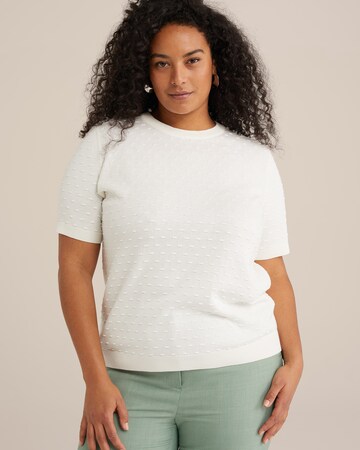 WE Fashion - Jersey en blanco: frente
