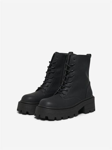 Bottines à lacets 'ONLBanyu' ONLY en noir