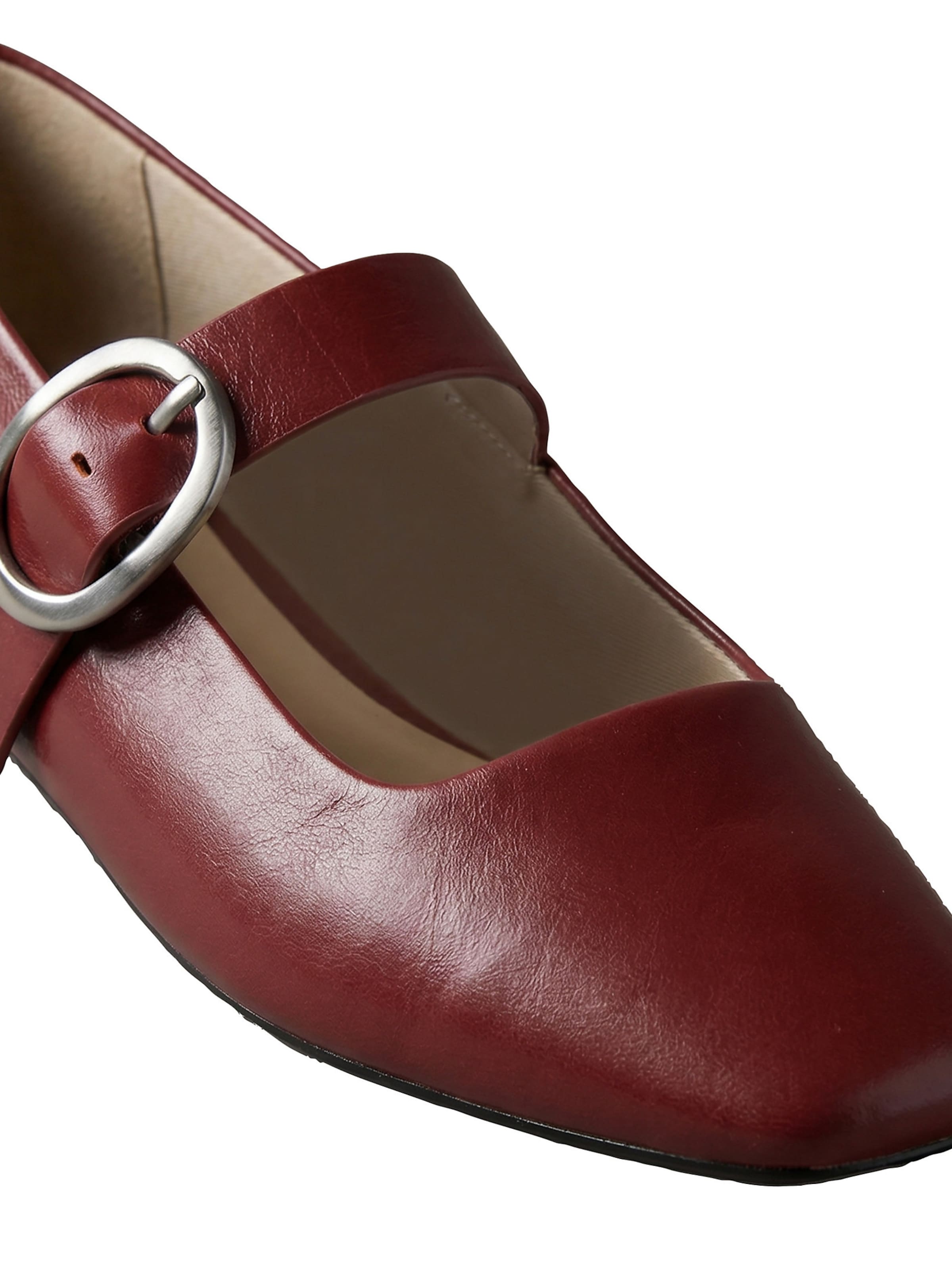 Calvin Klein Regular Strap ballerina in Red