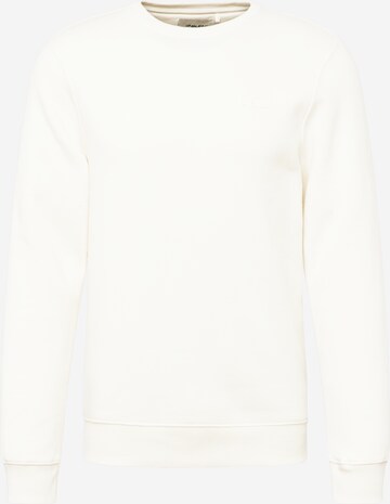 Sweat-shirt BLEND en blanc : devant