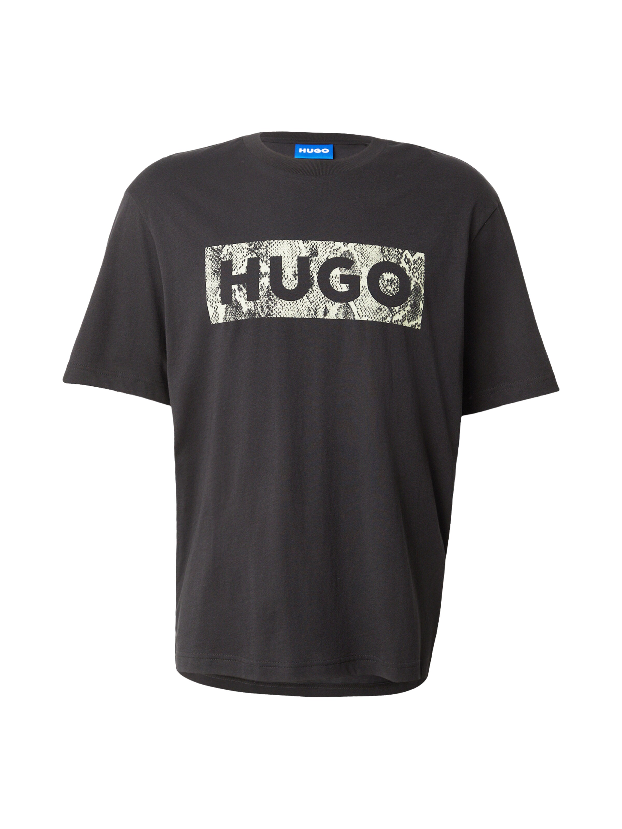HUGO T-Shirt 'Nerpient' in Schwarz: Vorderseite
