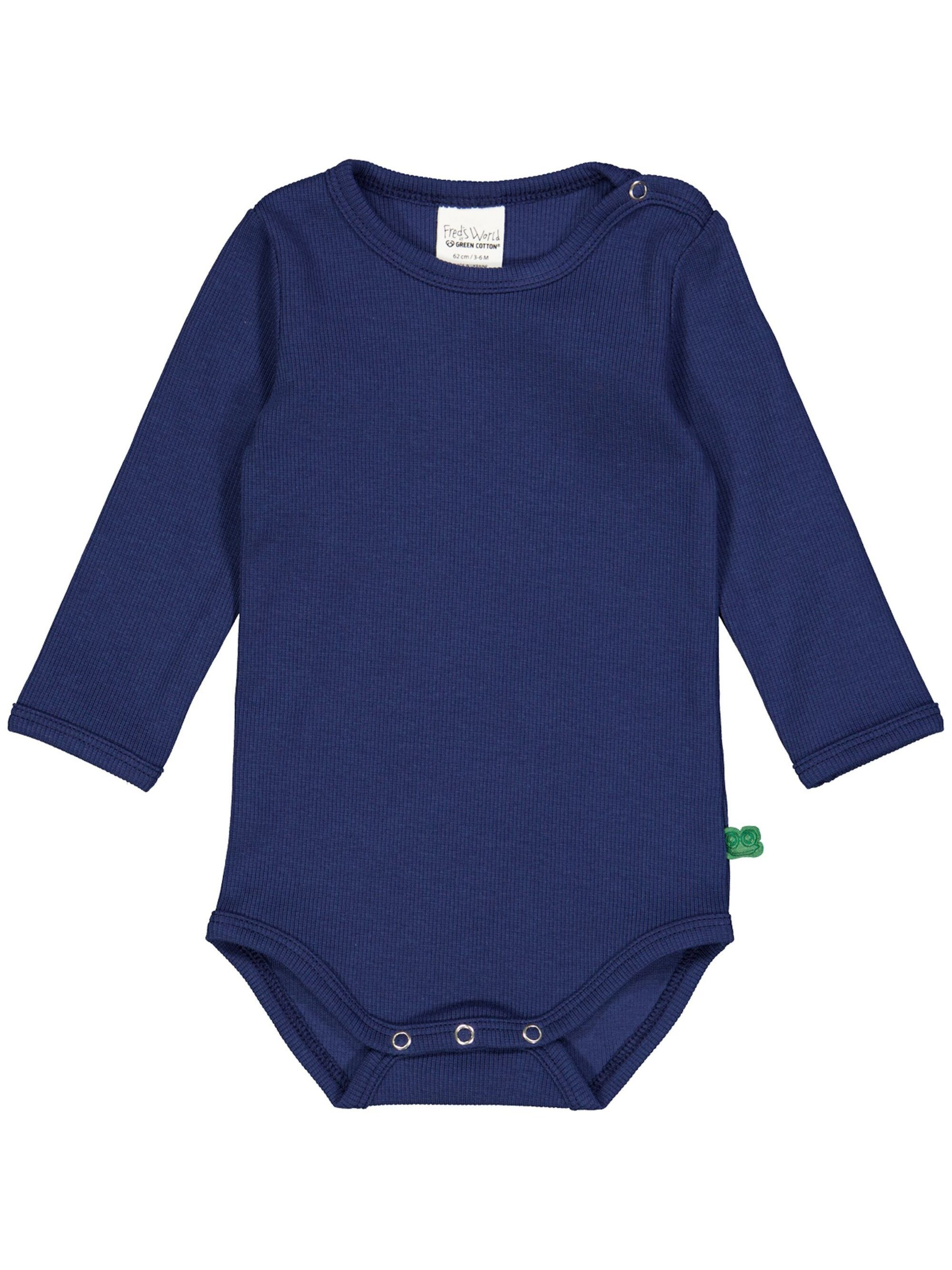 Fred's World by GREEN COTTON - Macacão/Body em azul: frente