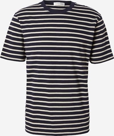 Marškinėliai 'Tom' iš Guido Maria Kretschmer Men, spalva – tamsiai mėlyna jūros spalva / balta, Prekių apžvalga
