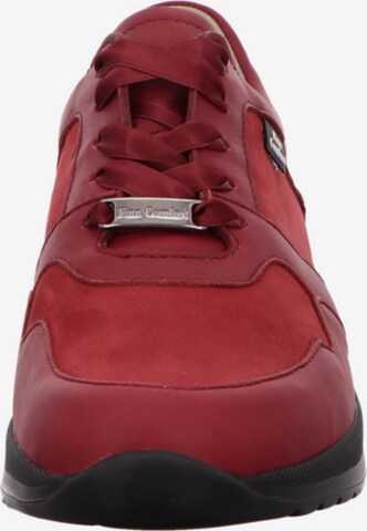 Finn Comfort Lace-Up Shoes in Red