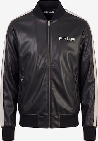 Veste mi-saison 'Palm Angels Kunst-Lederjacke Schwarz Herren' Palm Angels en mélange de couleurs : devant
