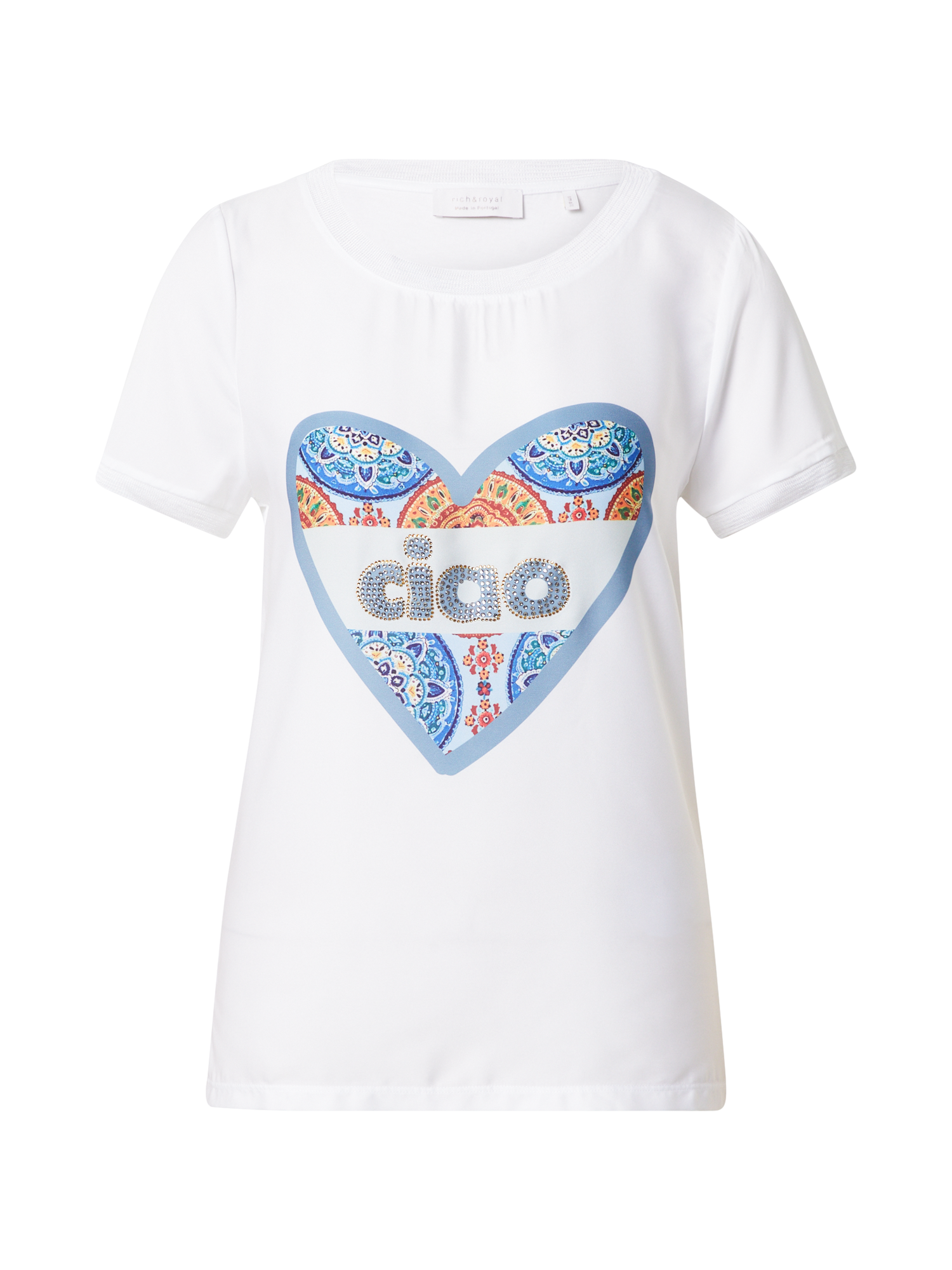 6nM7Q Maglie e top Rich & Royal Maglietta in Bianco 6nM7Q Maglie e top Rich & Royal Maglietta in Bianco