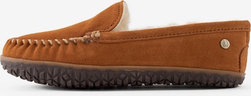 Mocassino 'Terese' di Minnetonka in marrone: frontale