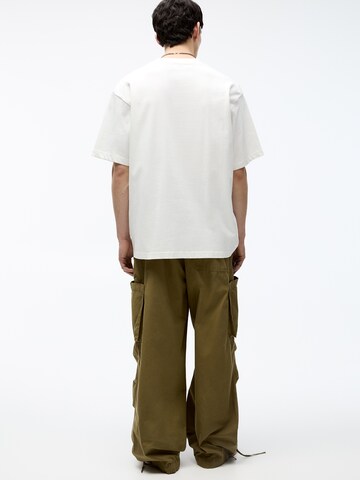 T-Shirt Pull&Bear en blanc