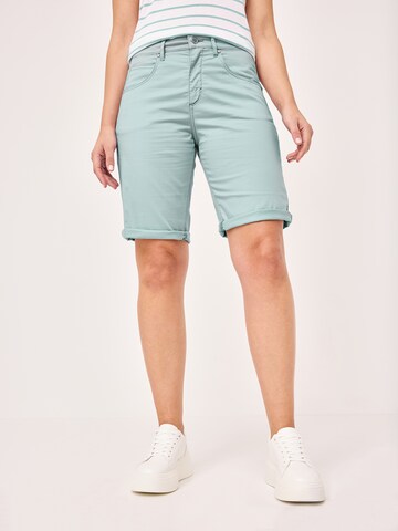 PADDOCKS Regular Pants 'Anna' in Green: front