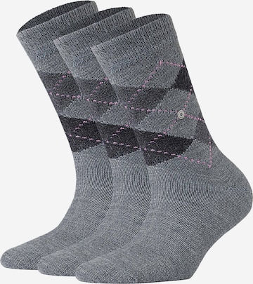 BURLINGTON Socks in Grey: front