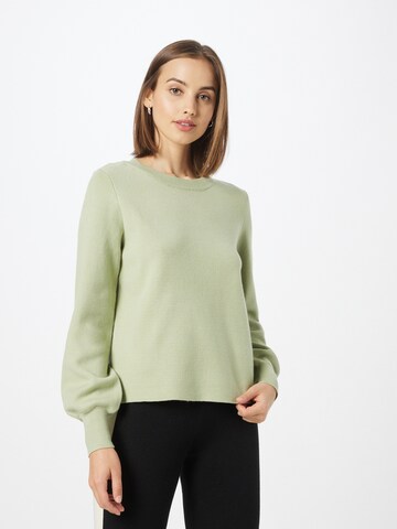 PIECES Pullover 'Jenna' in Grün: predná strana