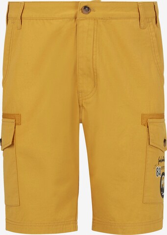 Pantalon ' Teutori ' Jan Vanderstorm en jaune : devant