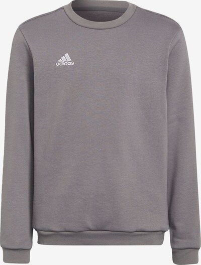 ADIDAS PERFORMANCE Sportsweatshirt 'Entrada 22' in dunkelgrau / weiß, Produktansicht