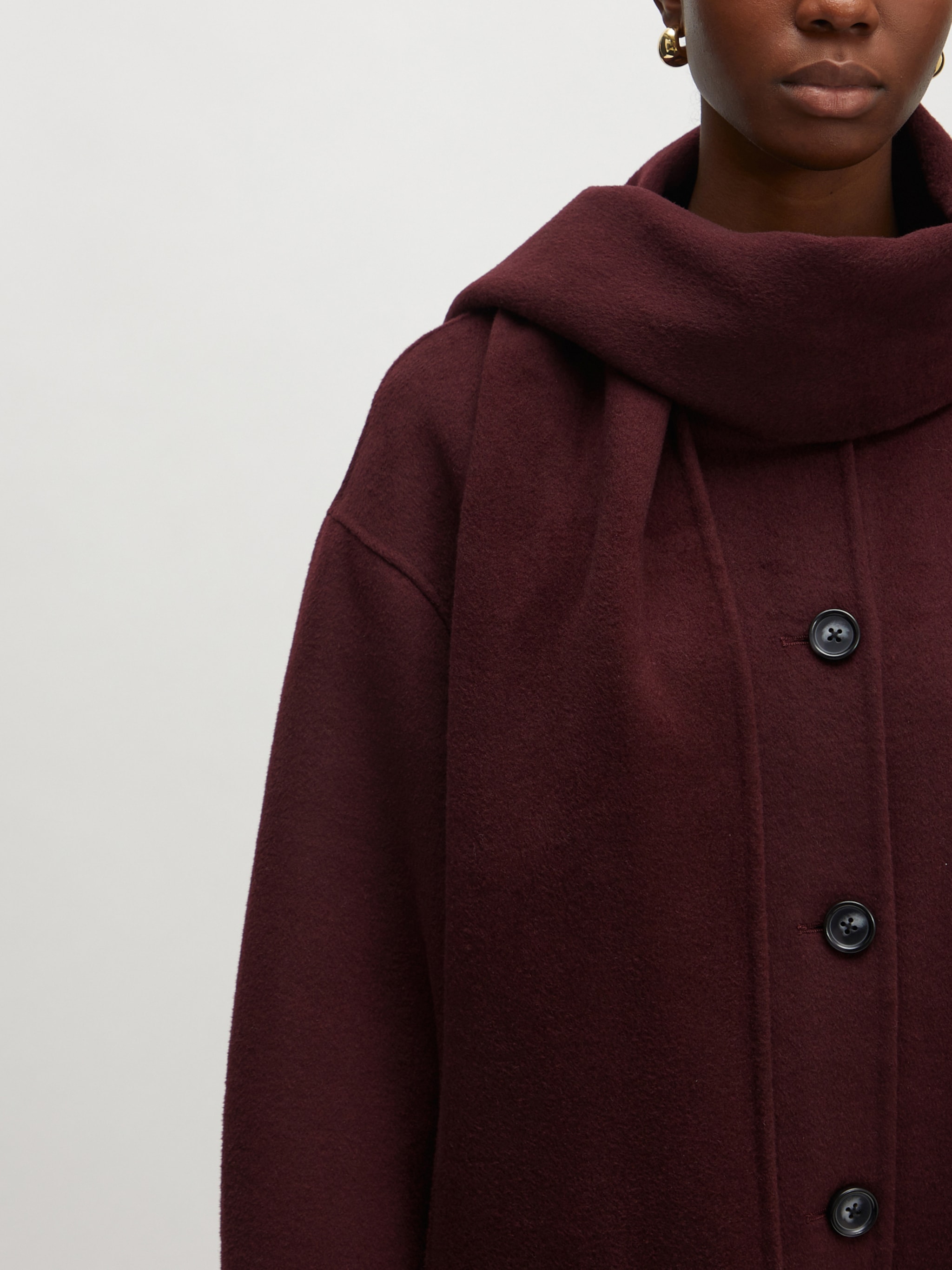 EDITED Produkte Mantel 'Mayu' rot