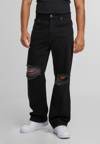 2Y Studios Loosefit Jeans 'Anduin' in Schwarz: Vorderseite