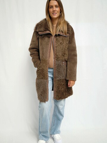 Funk since 1776 Winterjacke 'Winterjacke' in Braun