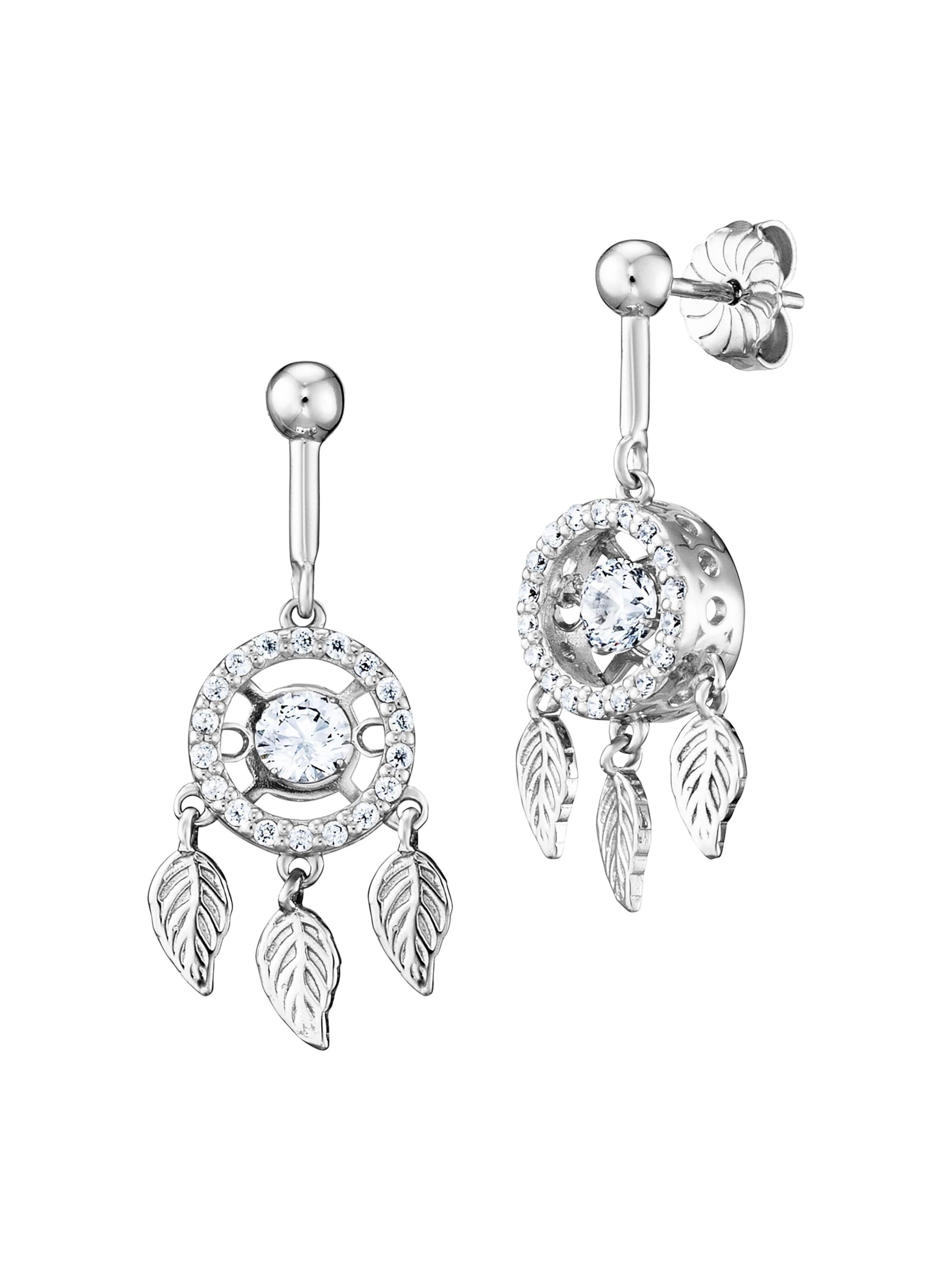 Julie Julsen Earrings in Silver: front