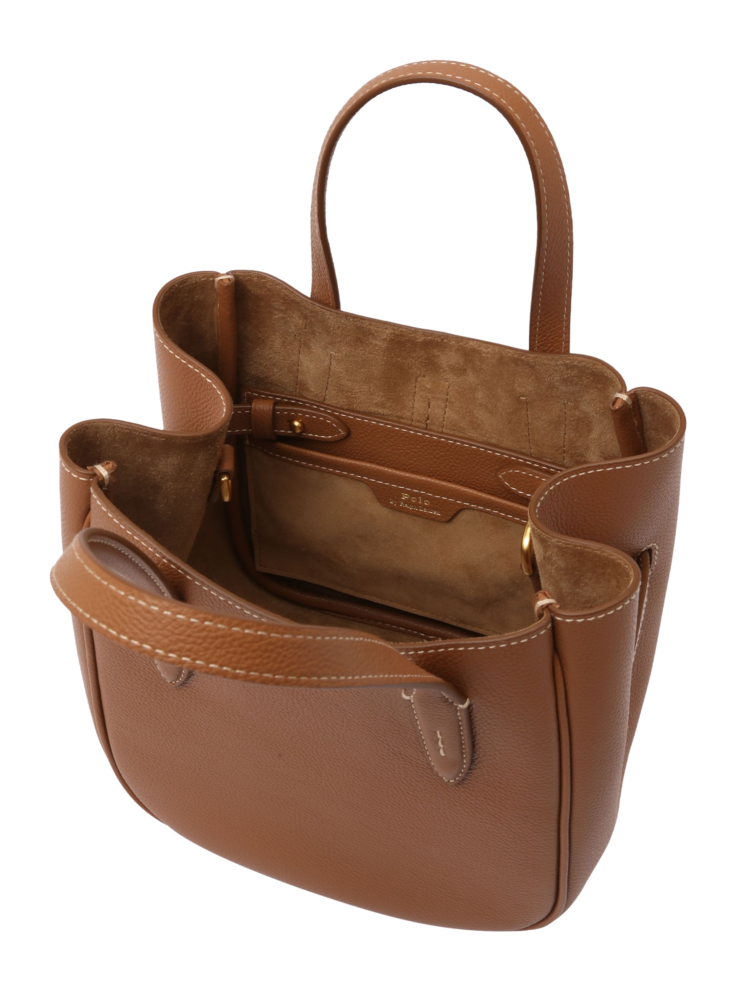 Polo Ralph Lauren Torba na ramię w kolorze brązowy