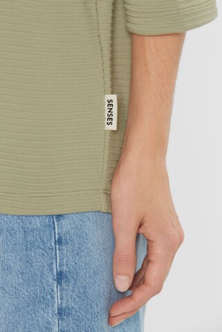 SENSES.THE LABEL Sweatshirt 'SO:LA' in Grün