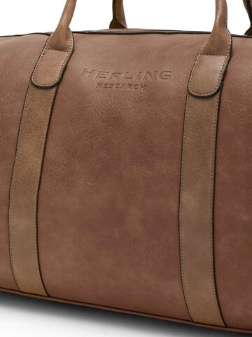 Herling Travel Bag 'Frost' in Brown