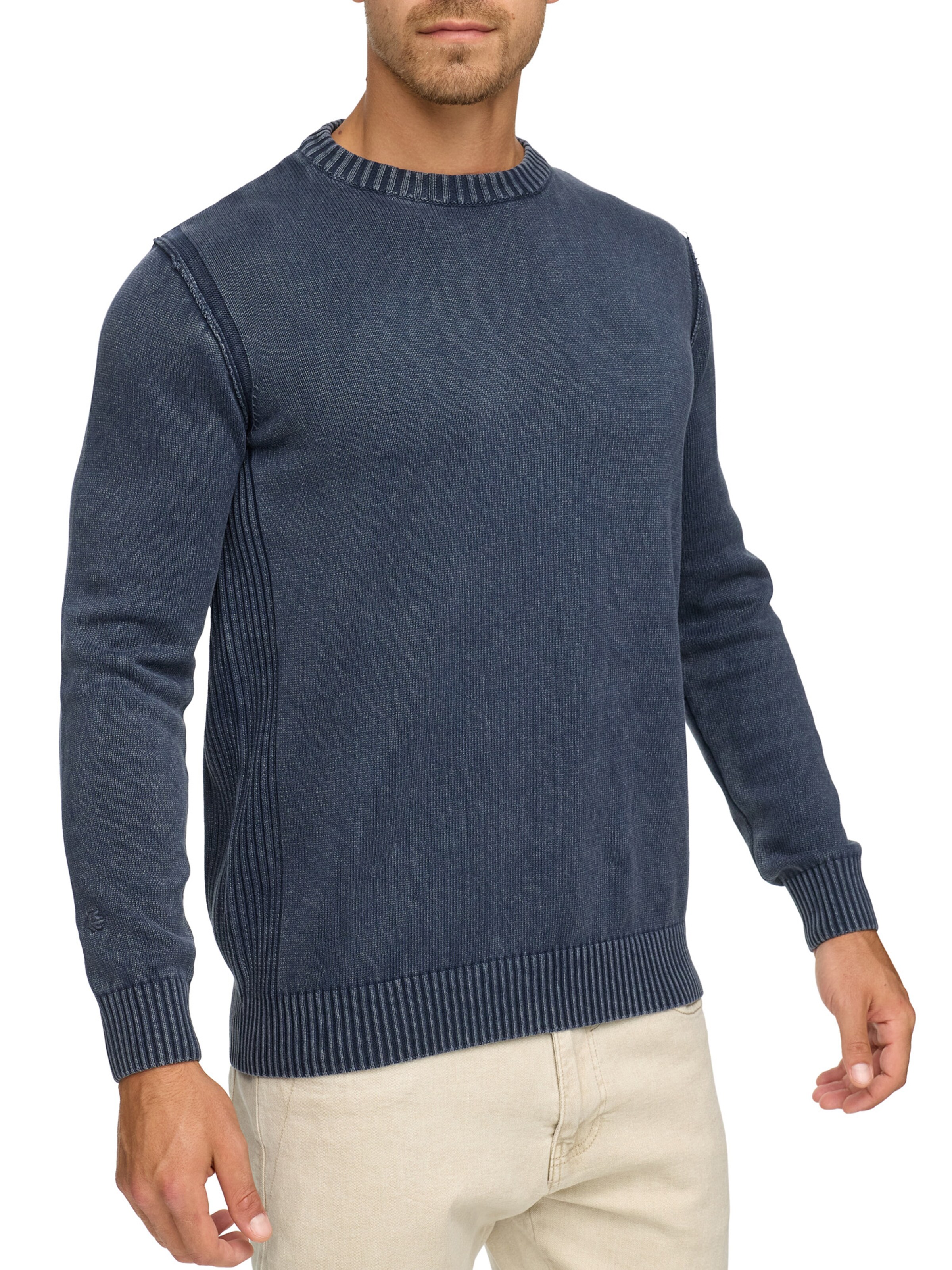 INDICODE JEANS Sweater in Blue