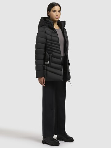 khujo Winter Jacket 'Selma' in Black