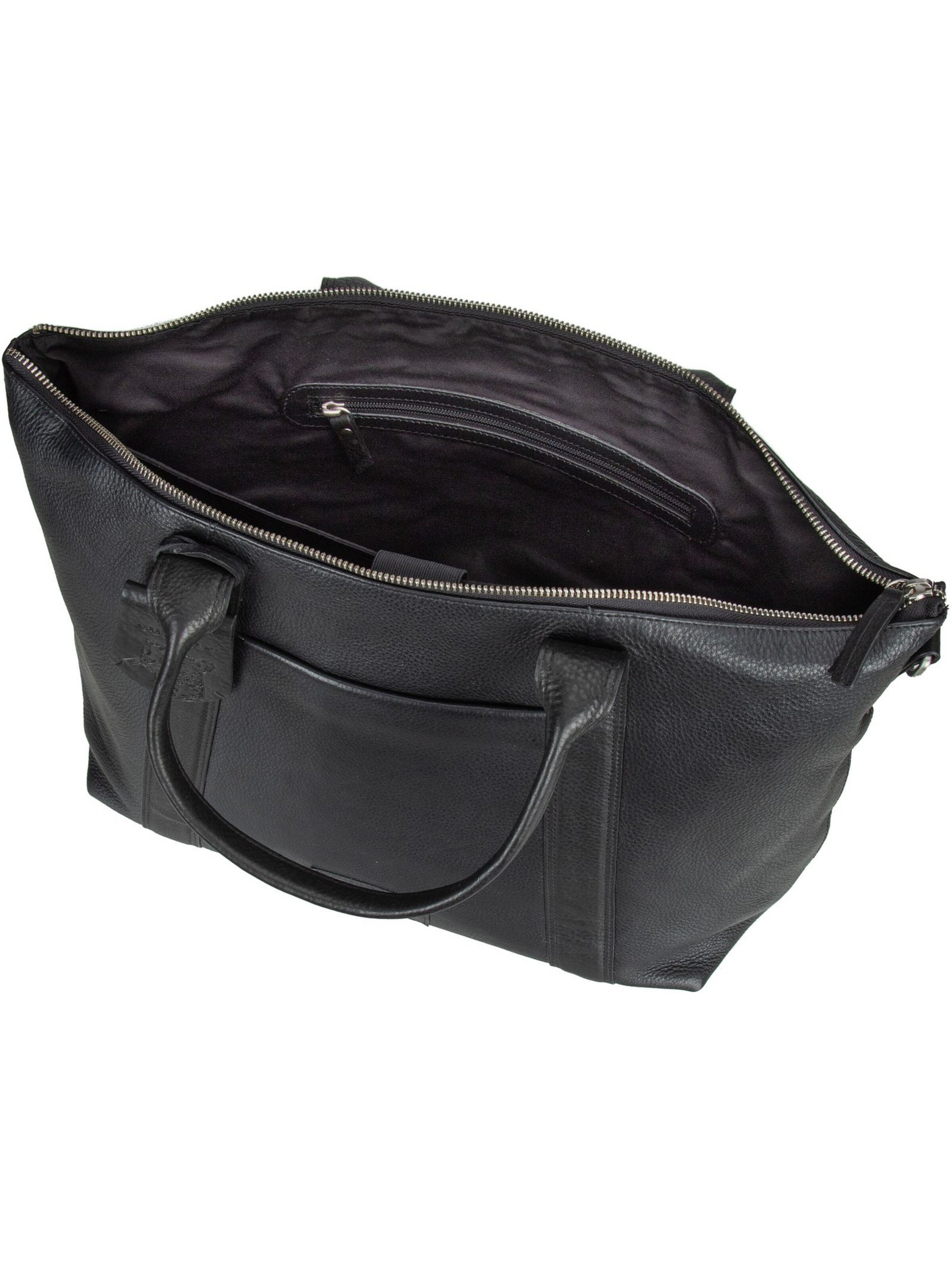 Burkely Handtasche 'Soft Skylar' in Schwarz