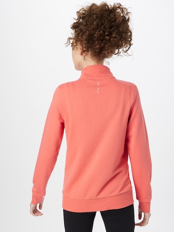 ONLY PLAY Athletic Zip-Up Hoodie 'Elina' in Orange