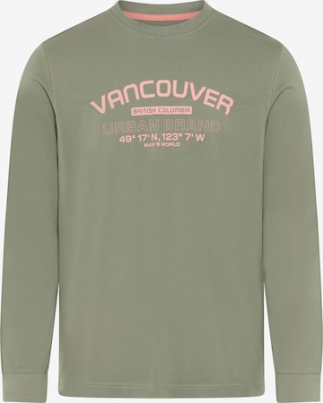 Man's World Shirt in Green: front