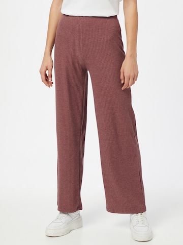 ONLY Wide leg Pants 'Nella' in Pink: front