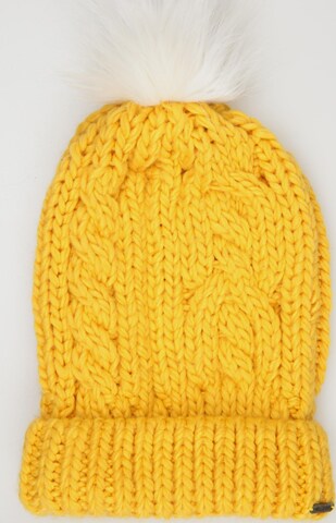 HOLLISTER Hut oder Mütze One Size in Gelb: predná strana