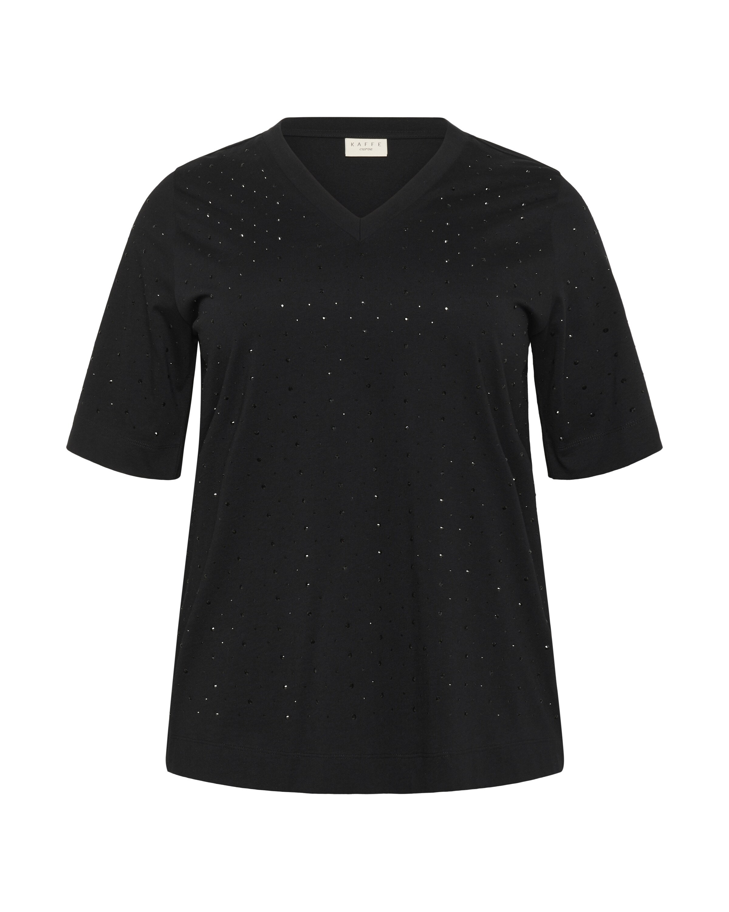 KAFFE CURVE Bluse in schwarz, Produktansicht
