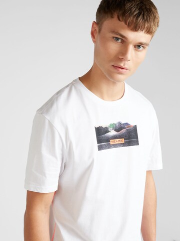 T-Shirt 'MICK3' Bogner Fire + Ice en blanc