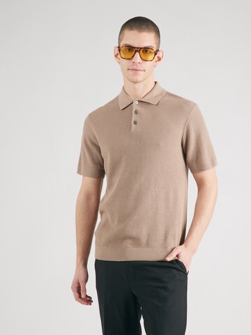 JACK & JONES Svetr 'JPRCCCOOPER' – hnědá: přední strana