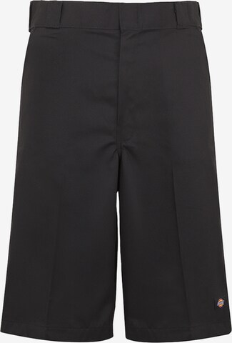 DICKIES Regular Trousers with creases in Black: front