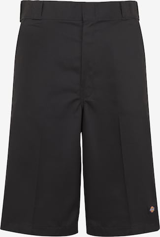 Regular Pantalon à plis DICKIES en noir : devant