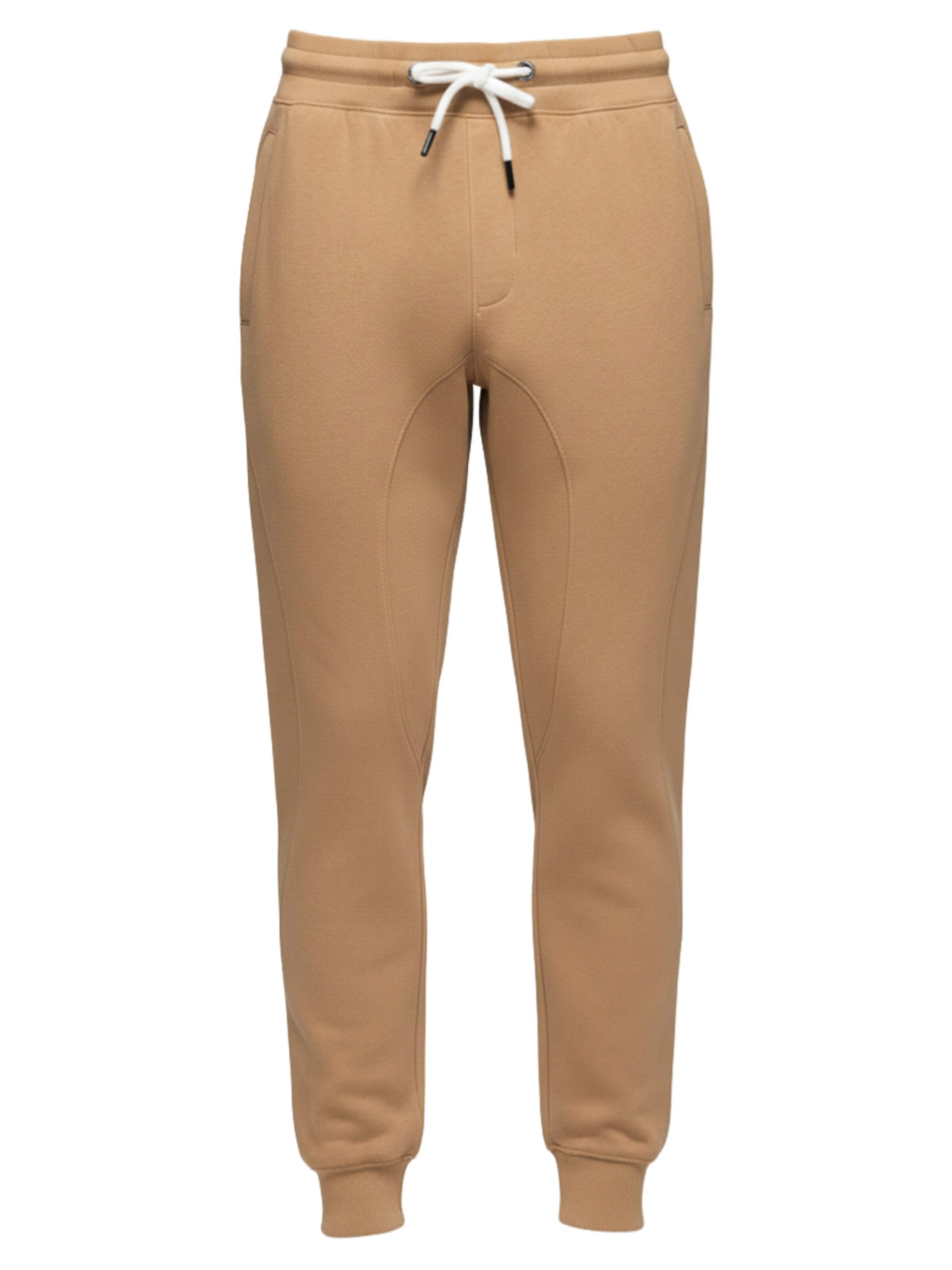 Pantalon de sport Ombre en marron : devant