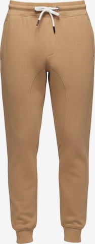 Pantalon de sport Ombre en marron : devant